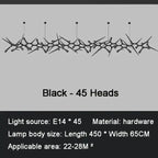 Thorsten – Modern Antler-Style Dimmable LED Pendant Monalume.com