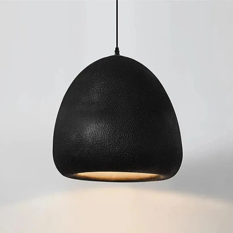 Akari – Handmade Japanese Wabi-Sabi LED Pendant Light for Minimalist Natural Interiors Monalume