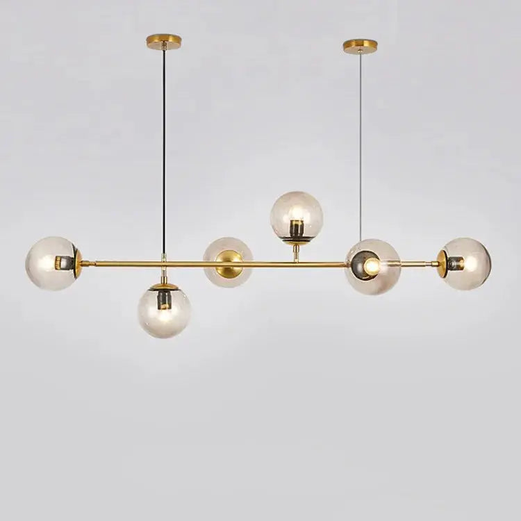 Iida – Scandinavian Glass LED Pendant Lamp for Clean, Elegant Lighting Monalume