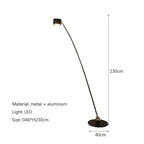 Embla – Modern Minimalist Long Strip LED Floor Lamp for Sleek, Ambient Lighting Monalume