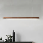 Einar (Walnut-Pine Edition) – Dimmable Wooden Sweep Sensor Smart LED Pendant Lamp for Modern Smart Homes Monalume