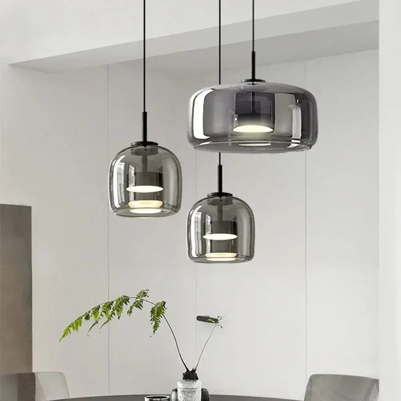 Hilda – Modern Luxury LED Glass Pendant Lamp for Elegant Interiors Monalume