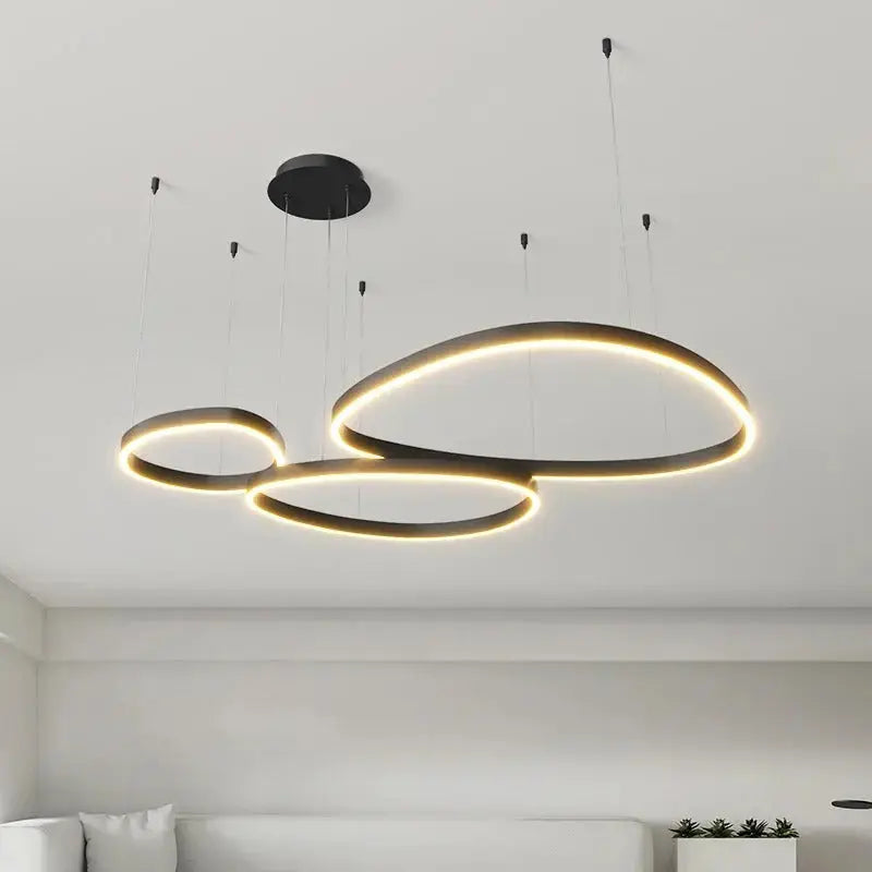 Astrid – Modern Brushed Dimmable LED Ceiling Light with Elegant Ring Design Monalume.com