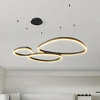 Astrid – Modern Brushed Dimmable LED Ceiling Light with Elegant Ring Design Monalume.com