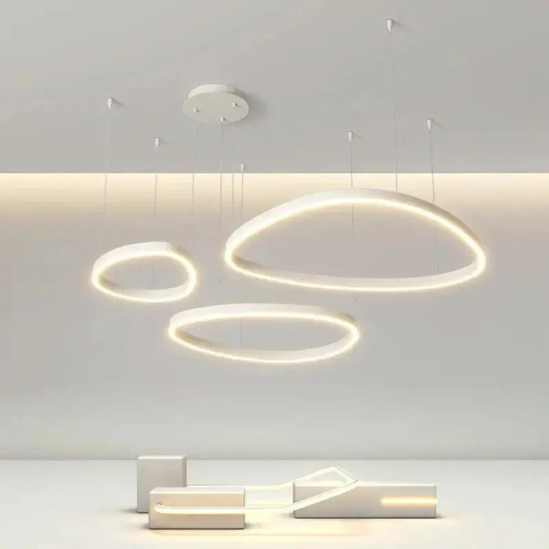 Astrid – Modern Brushed Dimmable LED Ceiling Light with Elegant Ring Design Monalume.com