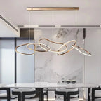 Edda – Creative Circular Dimmable LED Pendant Light for Dining Tables and Bars Monalume.com