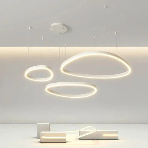 Astrid – Modern Brushed Dimmable LED Ceiling Light with Elegant Ring Design Monalume.com