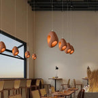 Mitsu – Handmade Japanese Wabi-Sabi Style LED Pendant Light for Natural Minimalist Interiors Monalume