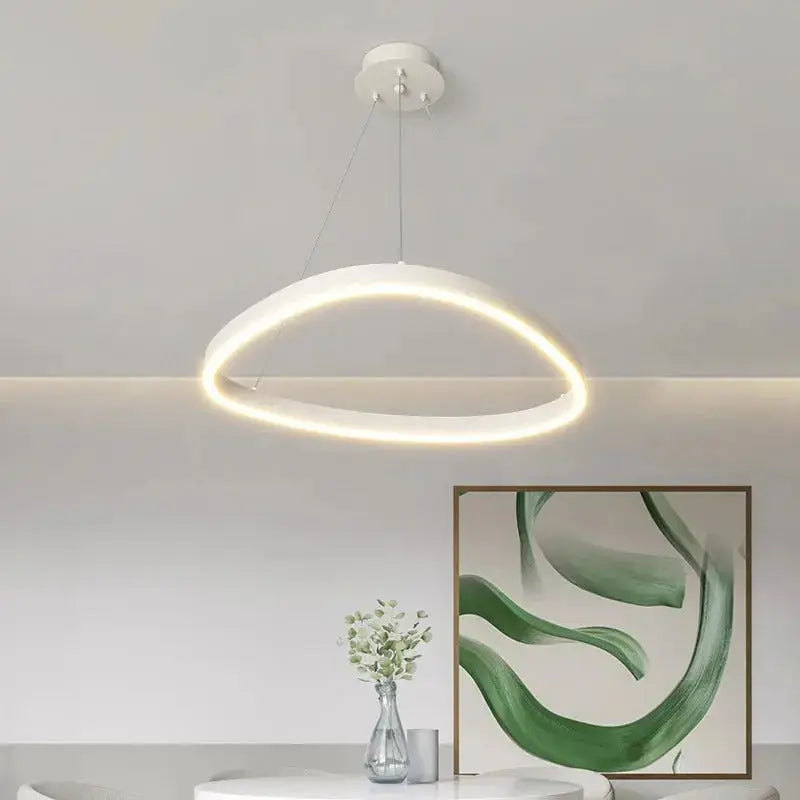 Astrid – Modern Brushed Dimmable LED Ceiling Light with Elegant Ring Design Monalume.com