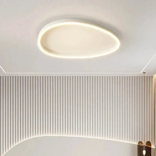 Astrid – Modern Brushed Dimmable LED Ceiling Light with Elegant Ring Design Monalume.com