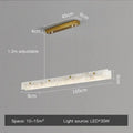 Heimir – Modern Luxury Dimmable LED Pendant Light with Marble Design for Dining Tables and Bars Monalume.com