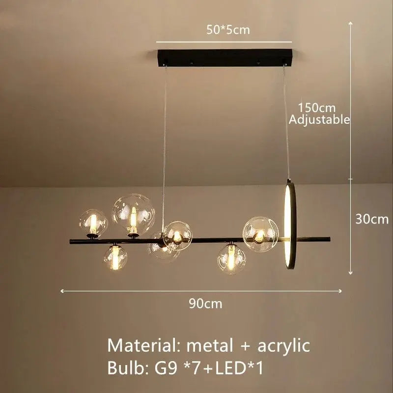 Denny – Modern Creative LED Pendant Light for Dining Tables and Bars Monalume.com